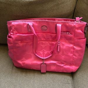 Coach diaper bag